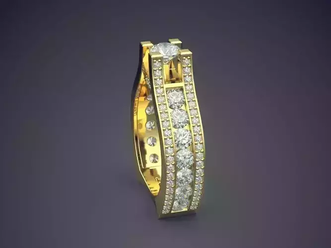 Ring With Diamonds Gjart A-336