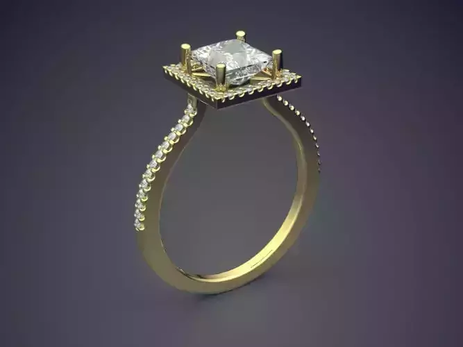 Ring With Diamonds A-33