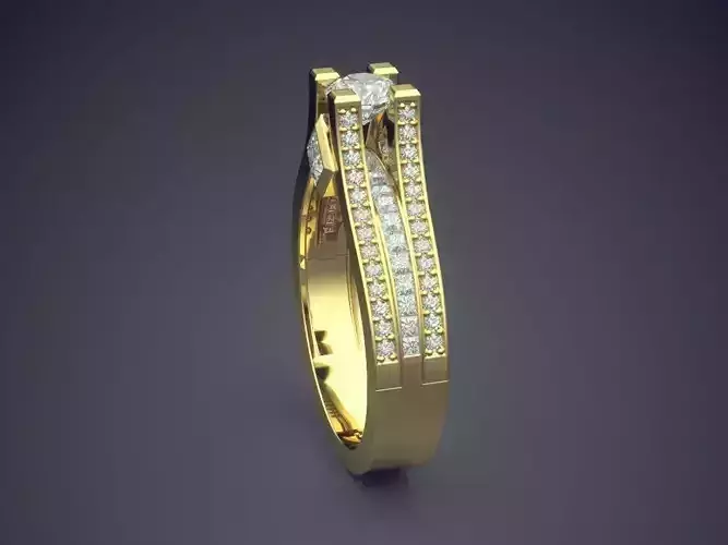 Ring With Diamonds Gjart A-330