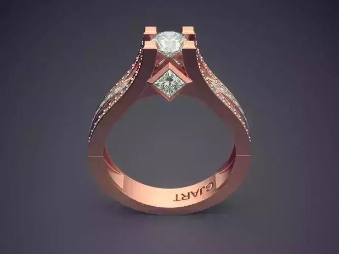 Ring With Diamonds Gjart A-330