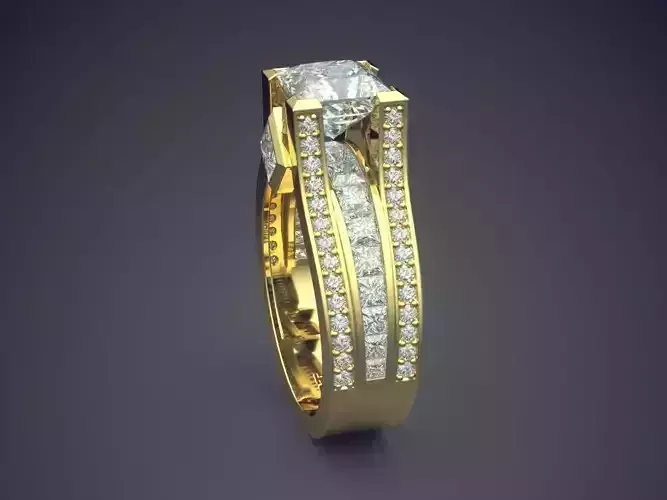 Ring With Diamonds Gjart A-326