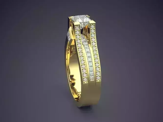 Ring With Diamonds Gjart A-327