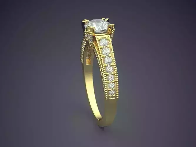 Ring With Diamonds Gjart A-316