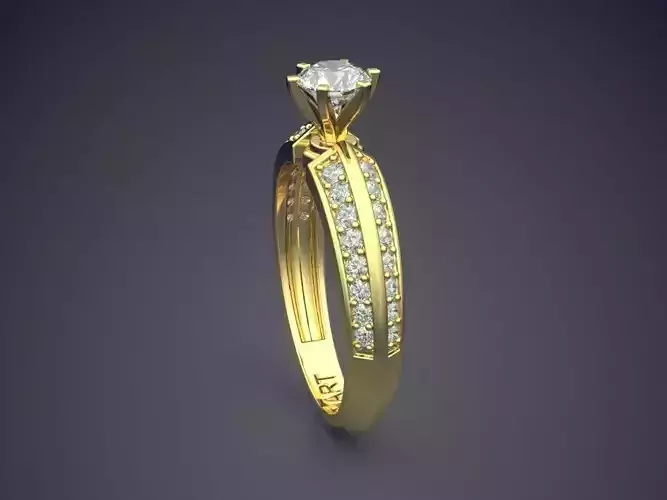 Ring With Diamonds Gjart A-314