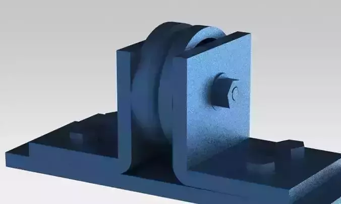 Wheel support assembely