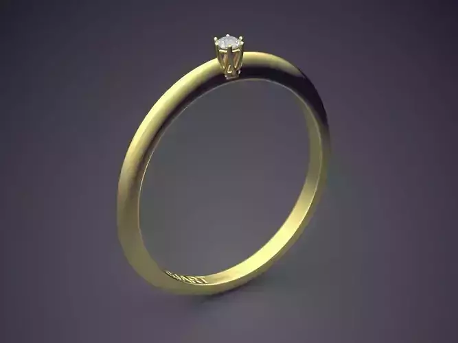 Ring With Tiny Diamond Gjart A-289