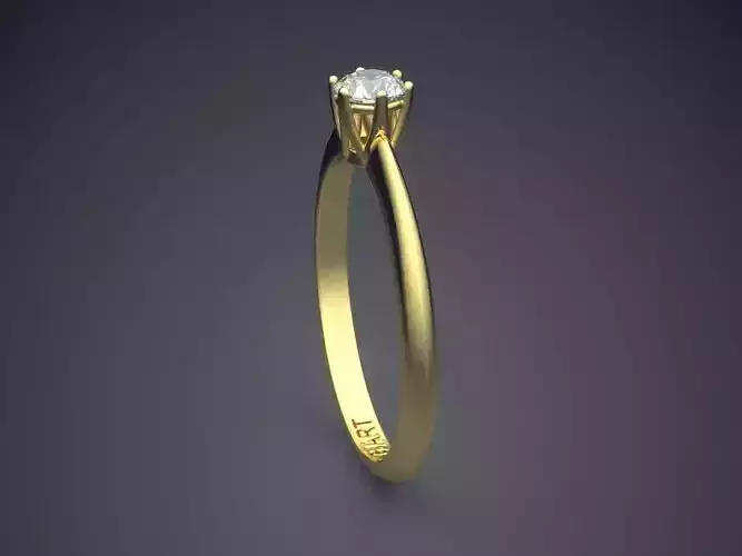 Ring With Diamond Gjart A-288