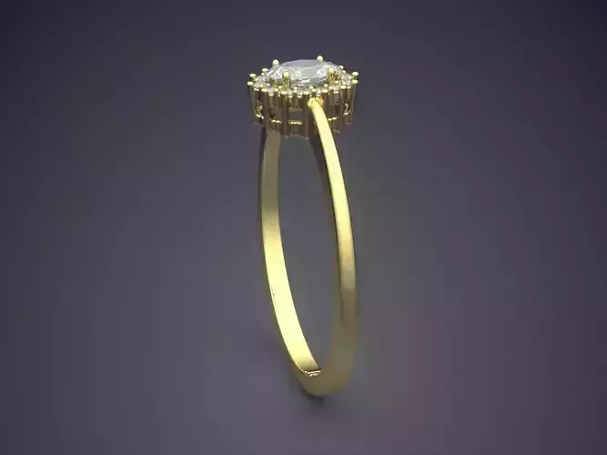 Ring With Diamonds Gjart A-286