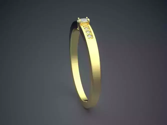 Ring With Diamonds Gjart A-277