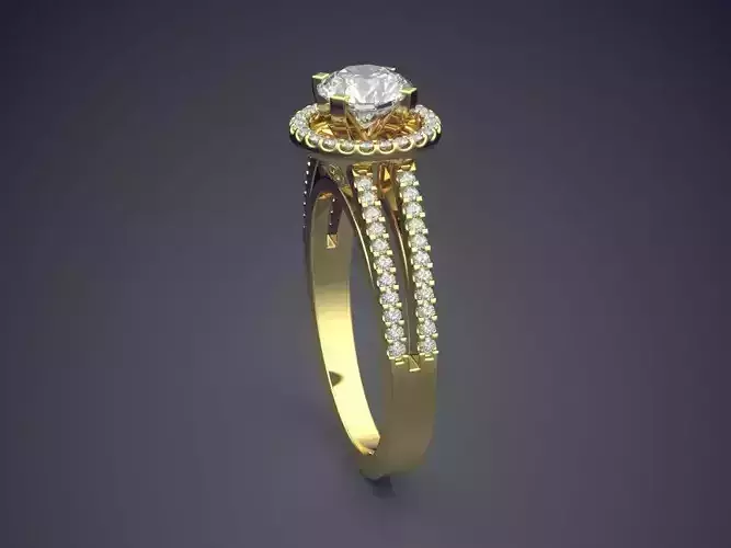 Ring With Diamonds Gjart A-27