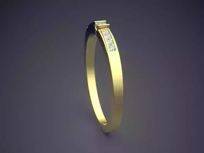 Ring With Diamonds Gjart A-265