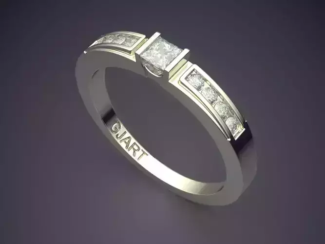 Ring With Diamonds Gjart A-264