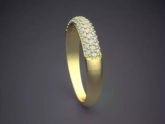 Ring With Diamonds Gjart A-266