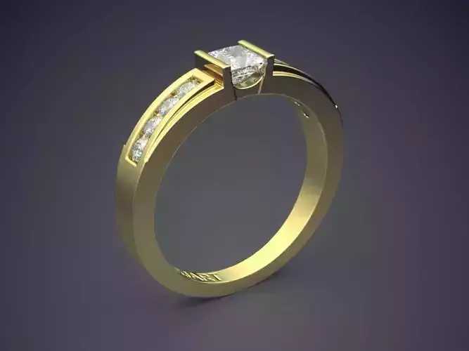 Ring With Diamonds Gjart A-263