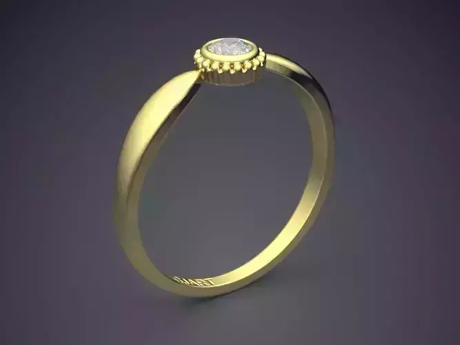 Ring With Diamond Gjart A-260