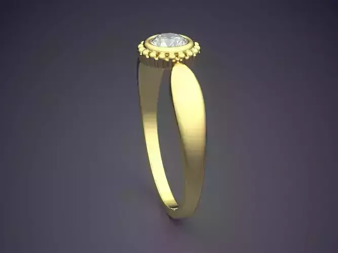 Ring With Diamond Gjart A-258