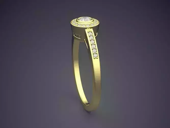Ring With Diamonds Gjart A-251