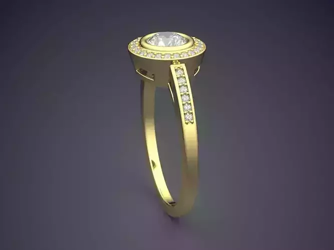 Ring With Diamonds Gjart A-250