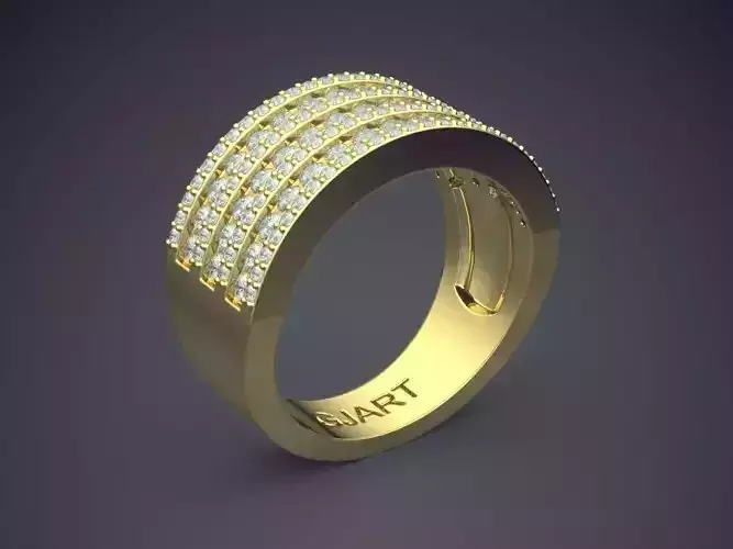 Ring With Diamonds Gjart A-252