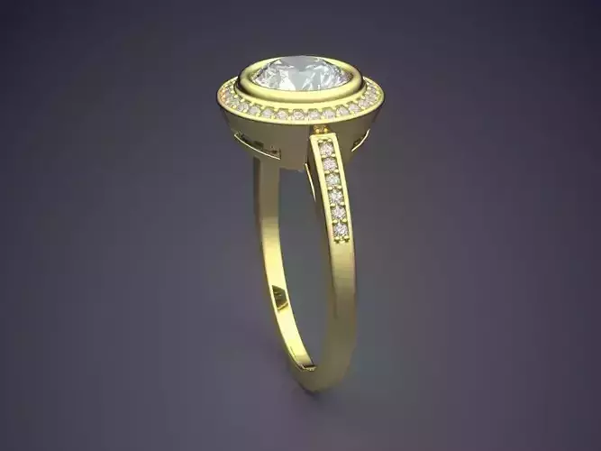 Ring With Diamonds Gjart A-249