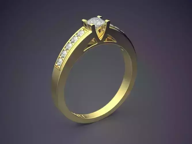 Ring With Diamonds Gjart A-247