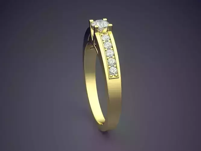 Ring With Diamonds Gjart A-247
