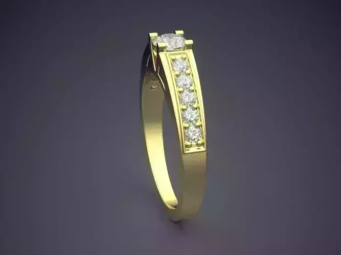 Ring With Diamonds Gjart A-246