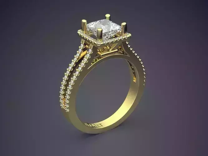 Ring With Diamonds Gjart A-24