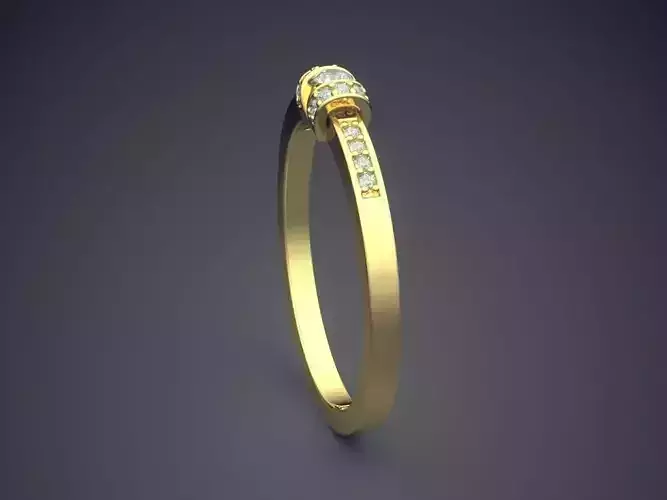 Ring With Diamonds Gjart A-236