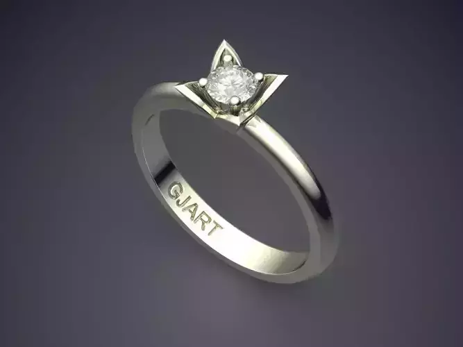 Ring With Diamonds Gjart A-230