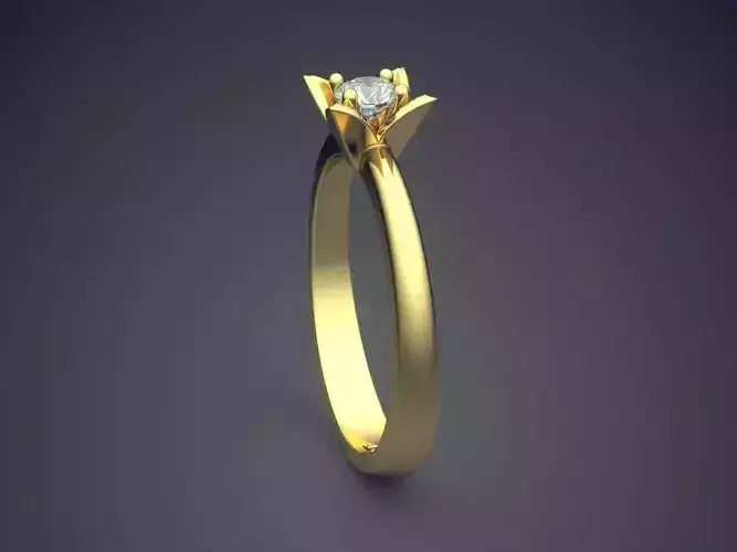 Ring With Diamonds Gjart A-230