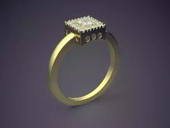 Ring With Diamonds Gjart A-228