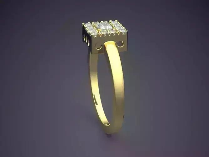 Ring With Diamonds Gjart A-228