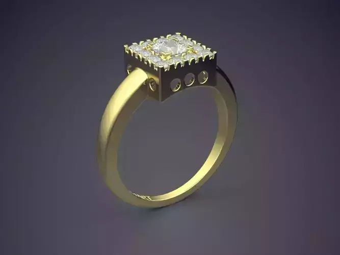 Ring With Diamonds Gjart A-227