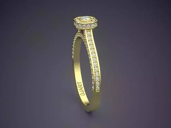 Ring With Diamonds Gjart A-23