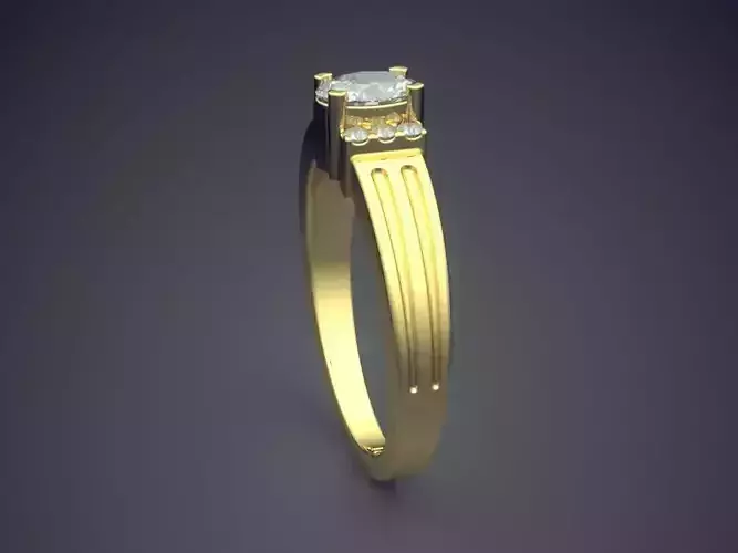 Ring With Diamonds Gjart A-220