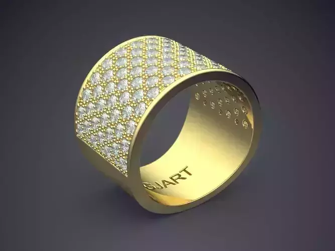 Ring With Diamonds Gjart A-222