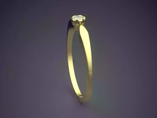 Ring With Diamond Gjart A-218