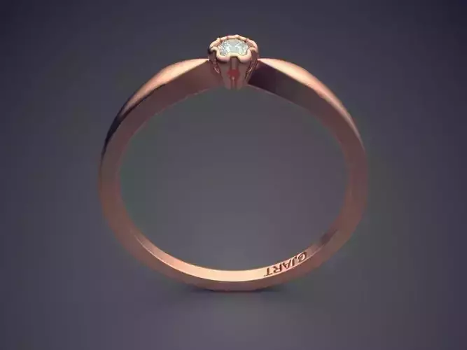 Ring With Diamond Gjart A-218
