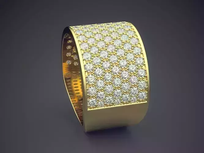 Ring With Diamonds Gjart A-223