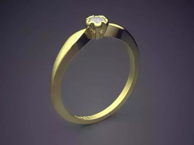 Ring With Diamond Gjart A-217