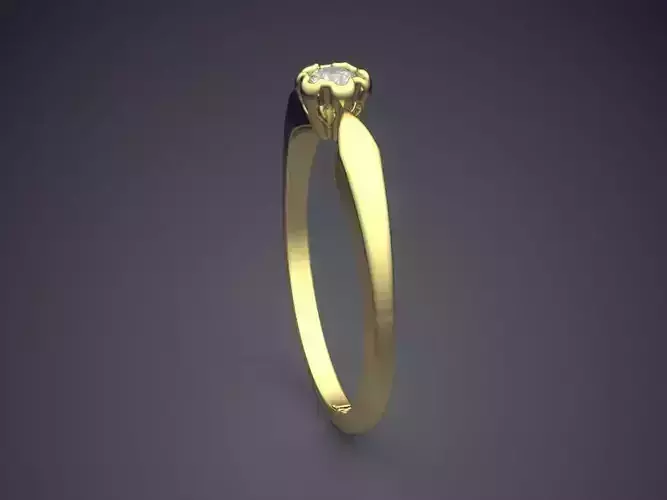 Ring With Diamond Gjart A-217