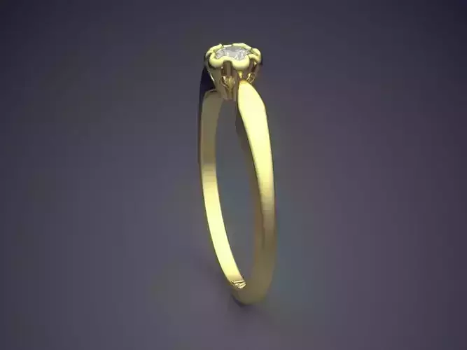Ring With Diamond Gjart A-216