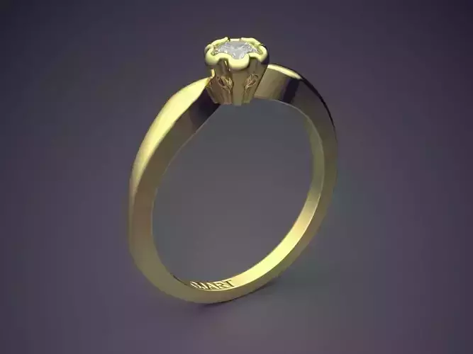 Ring With Diamond Gjart A-215