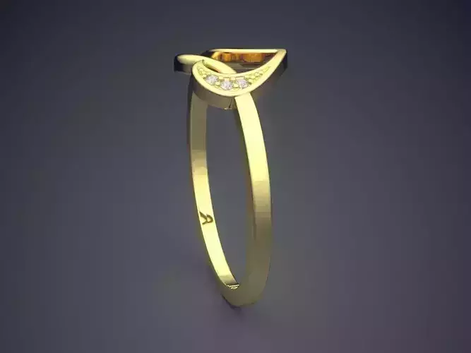 Heart-shaped Ring Gjart A-210
