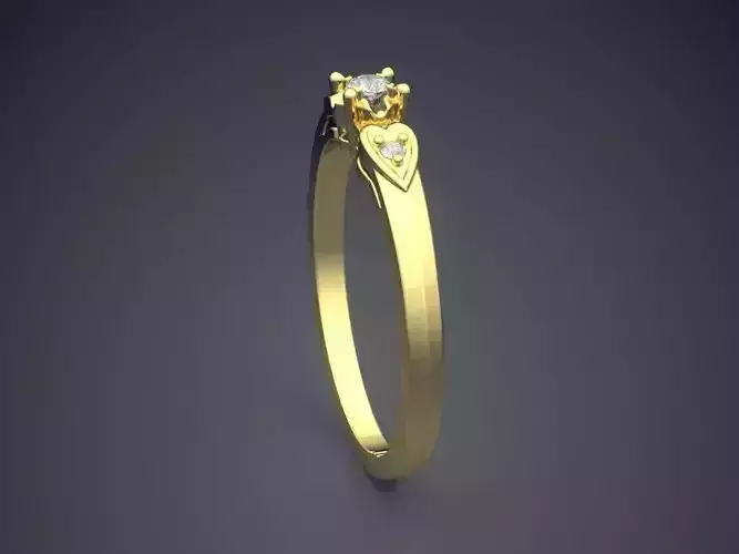 Ring With Diamonds Gjart A-205