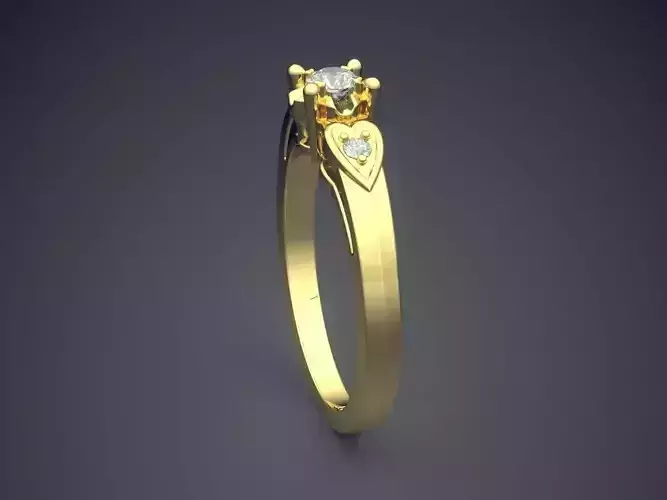 Ring With Diamonds Gjart A-204