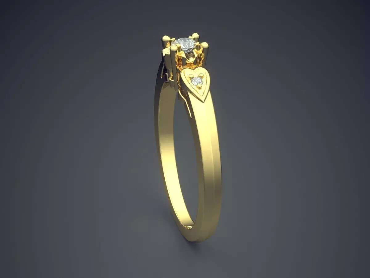 Ring Gjart A-203 3D print model_3