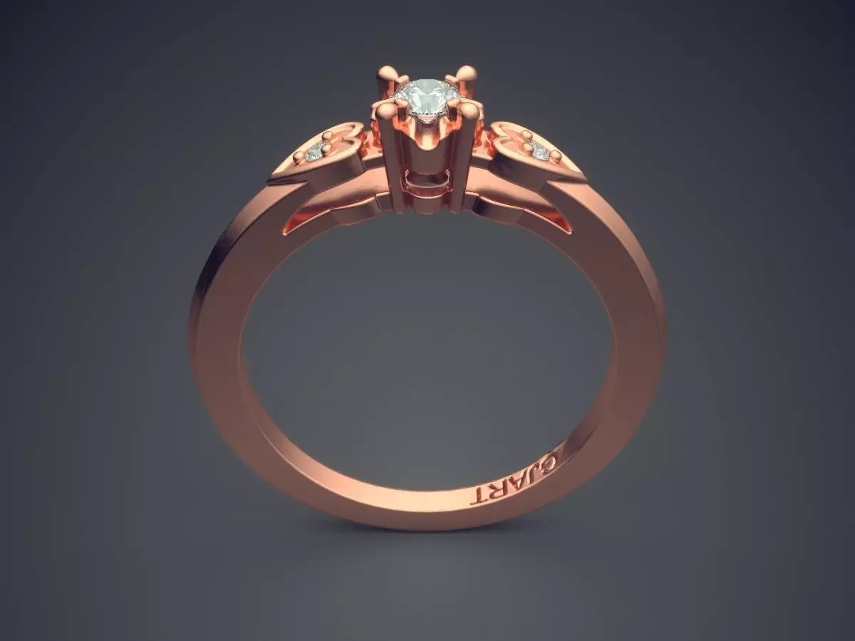Ring Gjart A-203 3D print model_2