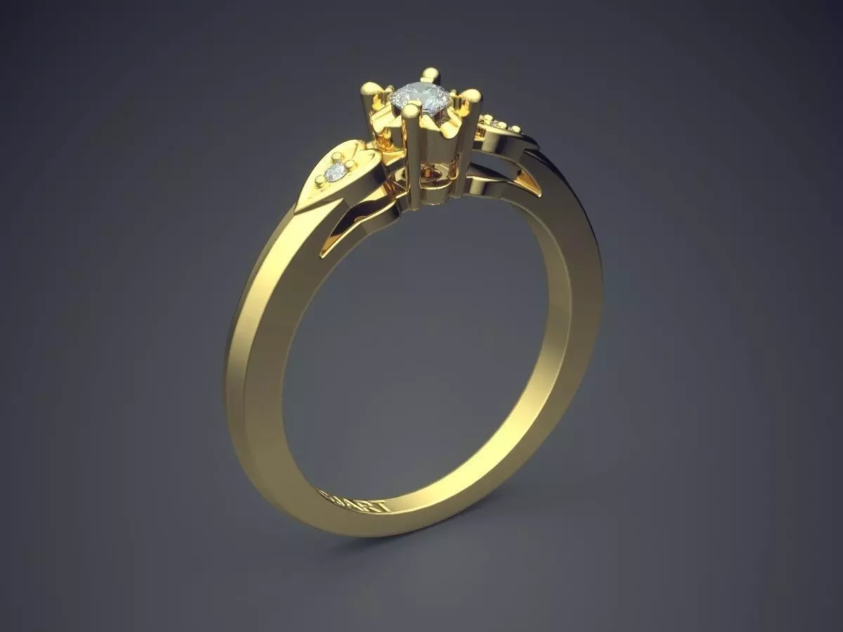 Ring Gjart A-203 3D print model_0